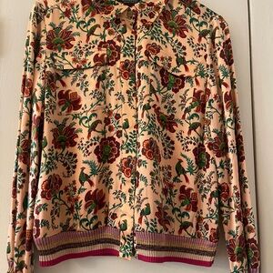 Scotch & Soda Floral Button Up Jacket - Multicolor